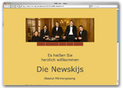 : Kultur- und regionale Websites / Kunst, Kultur, Bildung :: Die NEWSKIJS (A Capella) :
